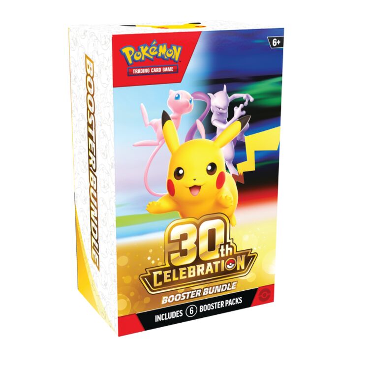 30th CELEBRATION BOOSTER BUNDLE POKEMON TRADING CARD GAME