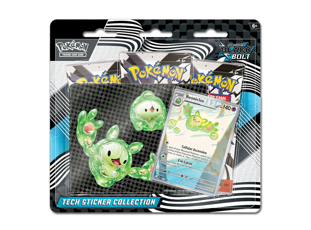 BLACK BOLT TECH STICKER COLLECTION POKEMON TRADING CARD GAME