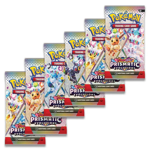 PRISMATIC EVOLUTIONS BOOSTER PACK POKEMON TRADING CARD GAME