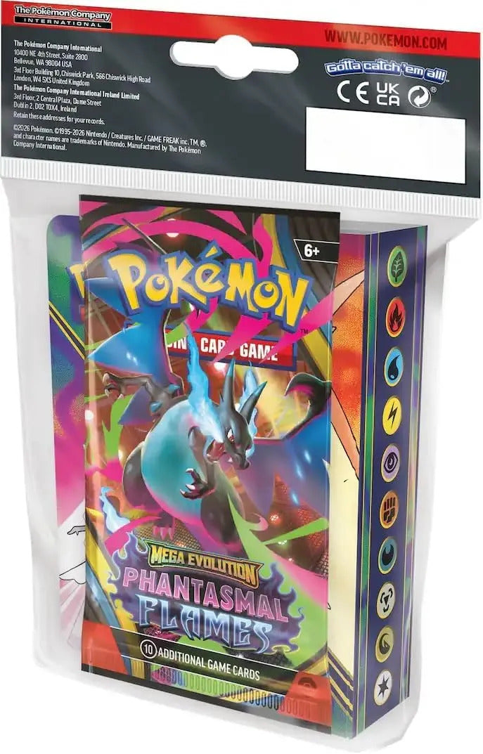 PHANTASMAL FLAMES MINI PORTFOLIO POKEMON TRADING CARD GAME