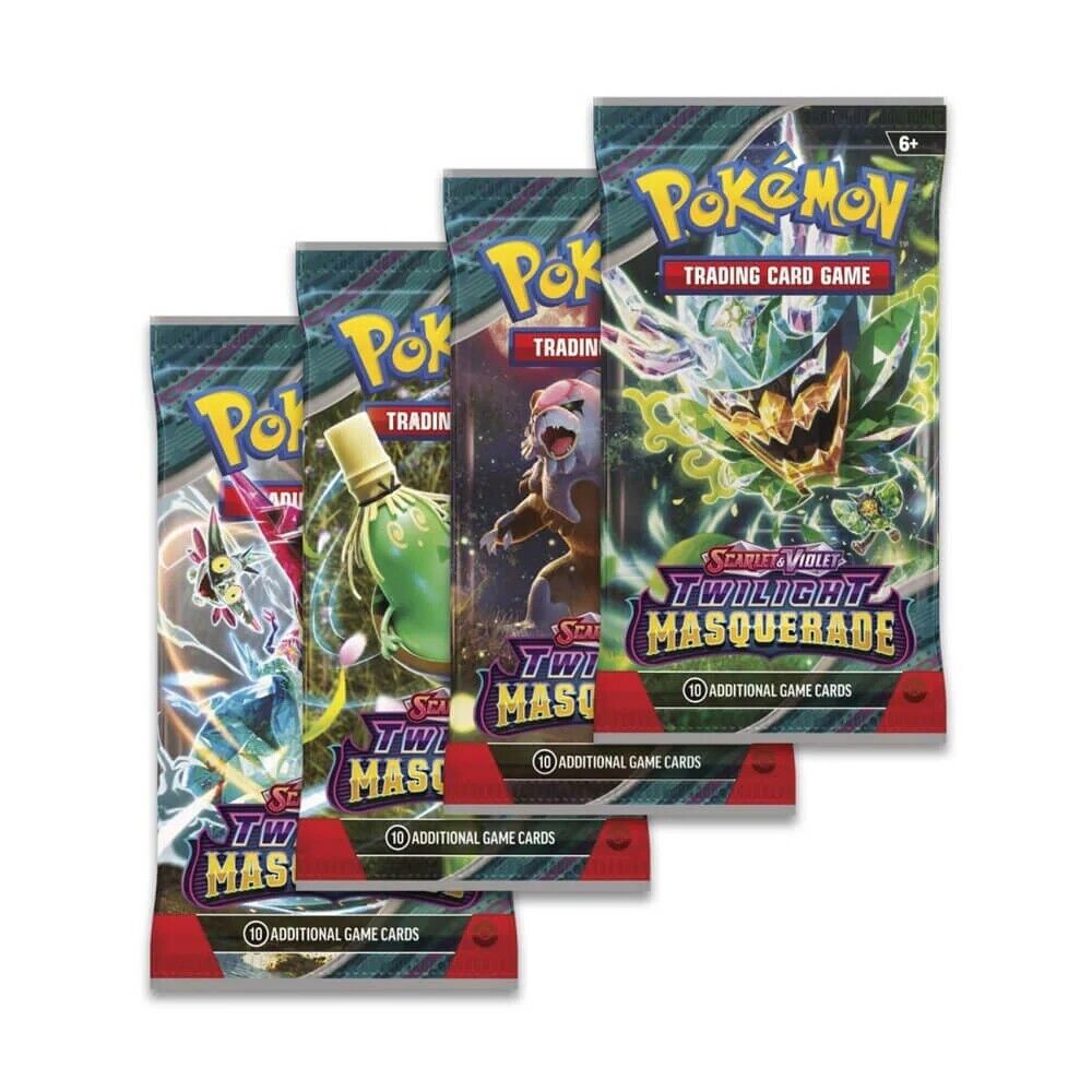 TWILIGHT MASQUERADE BOOSTER PACK POKEMON TRADING CARD GAME