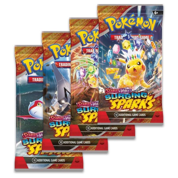 SURGING SPARKS BOOSTER PACK POKEMON TRADING CARD GAME