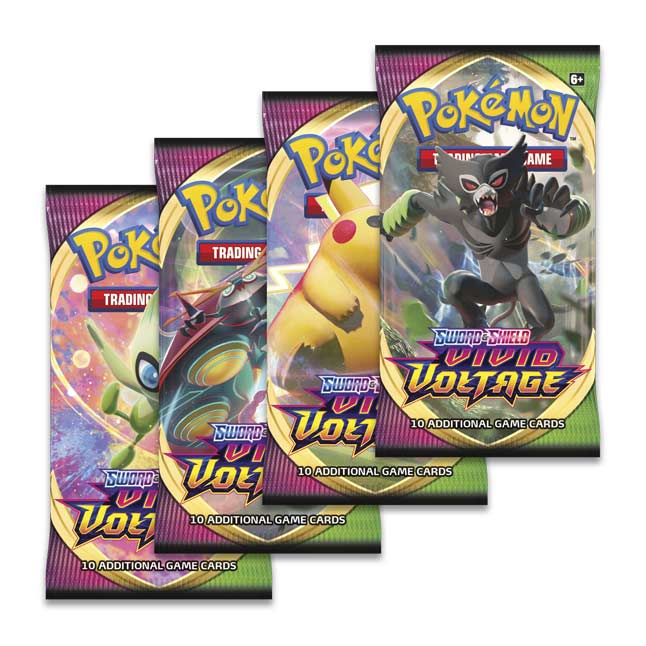 VIVID VOLTAGE BOOSTER PACK POKEMON TRADING CARD GAME