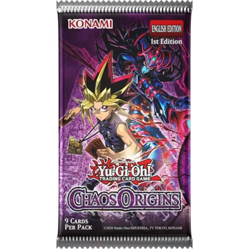 YuGiOh! CHAOS ORIGINS BOOSTER PACK
