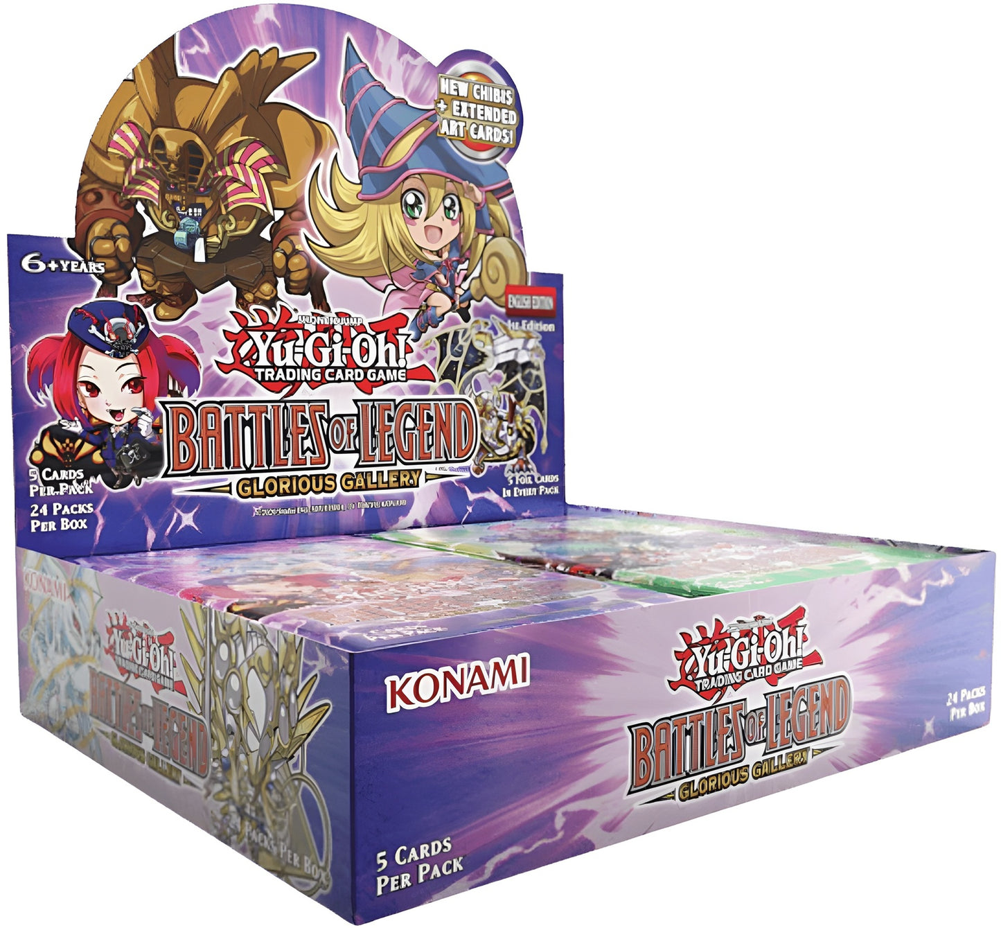 YuGiOh! BATTLES OF LEGEND: GLORIOUS GALLERY BOOSTER BOX