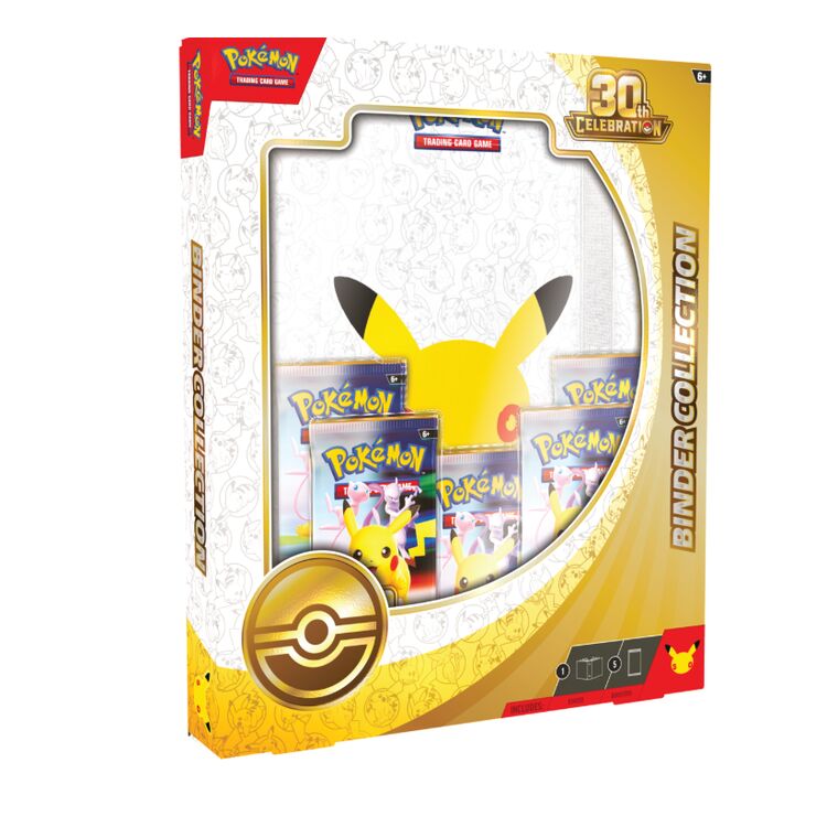 30th CELEBRATION BINDER COLLECTION POKEMON TRADING CARD GAME