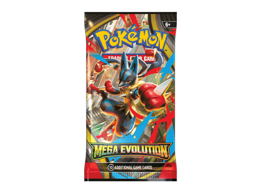 MEGA EVOLUTION BOOSTER PACK POKEMON TRADING CARD GAME