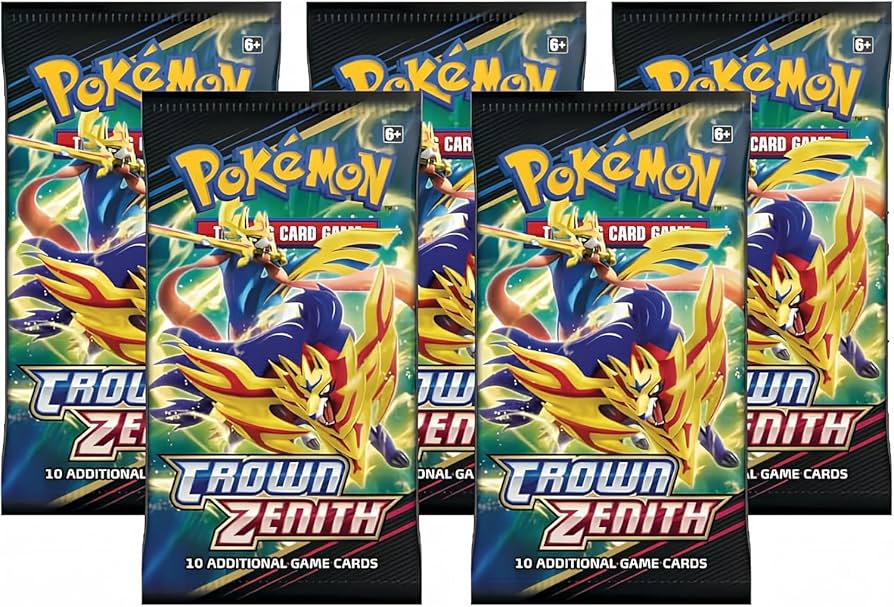 CROWN ZENITH BOOSTER PACK POKEMON TRADING CARD GAME