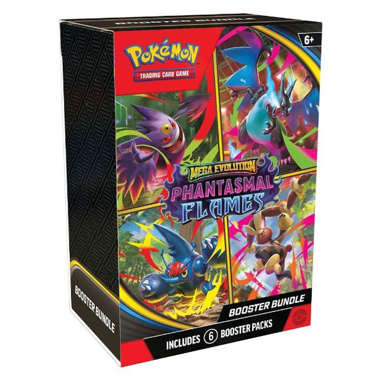 PHANTASMAL FLAMES BOOSTER BUNDLE POKEMON TRADING CARD GAME