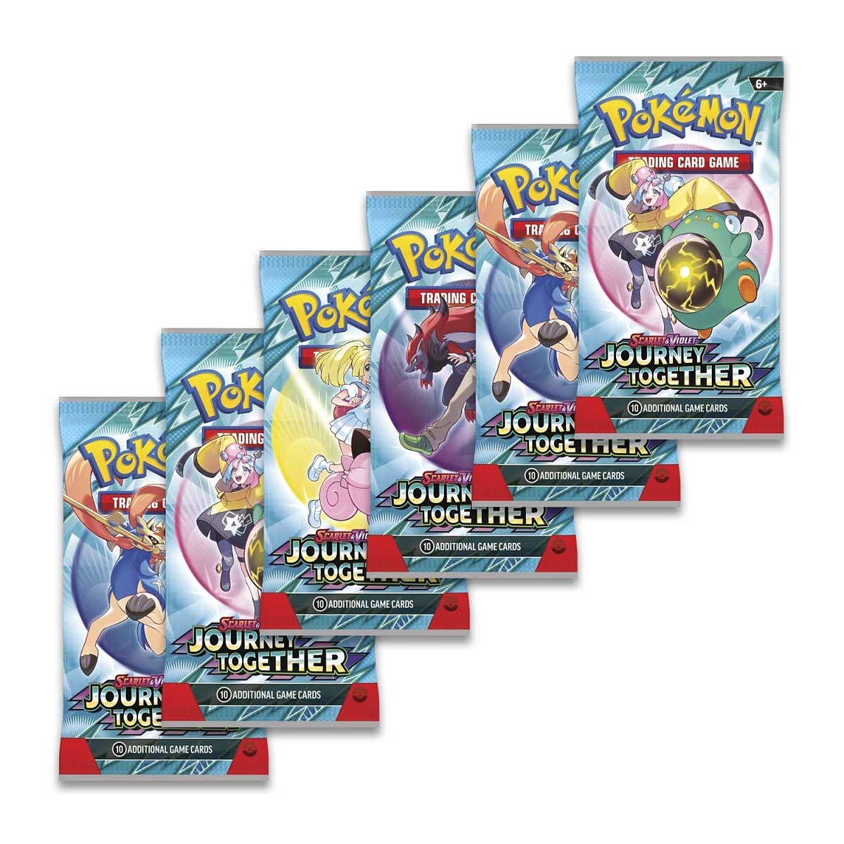 JOURNEY TOGETHER BOOSTER PACK POKEMON TRADING CARD GAME