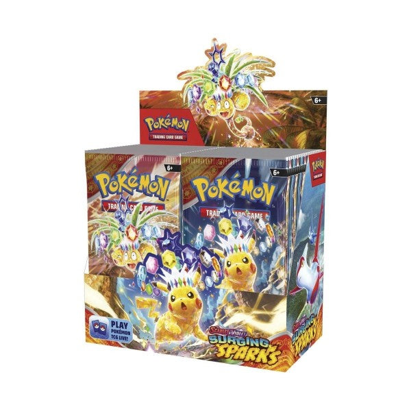 SURGING SPARKS BOOSTER BOX POKEMON TRADING CARD GAME