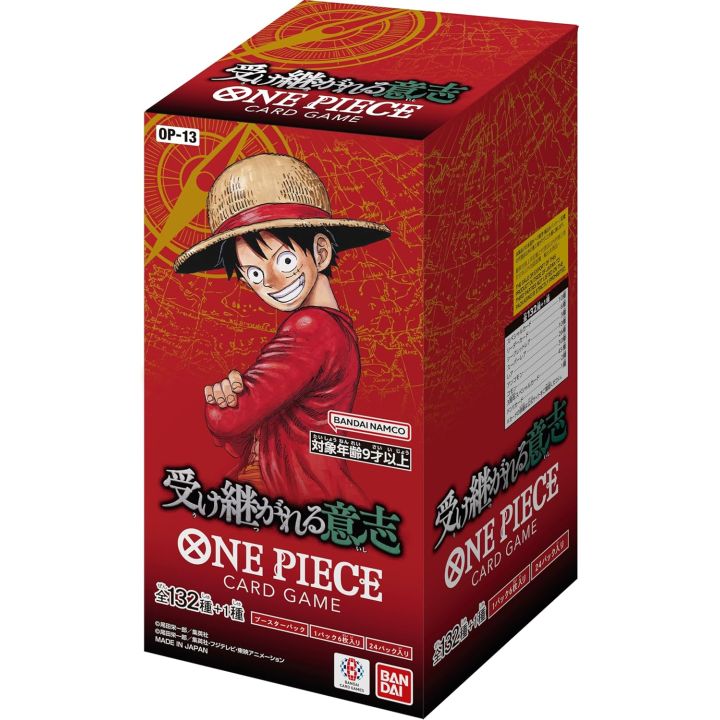 ONE PIECE CARRYING ON HIS WILL OP13 JAPANESE