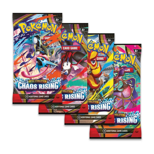 CHAOS RISING BOOSTER PACK POKEMON TRADING CARD GAME