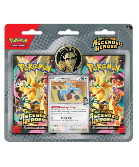 ASCENDED HEROES 2 PACK BLISTER POKEMON TRADING CARD GAME