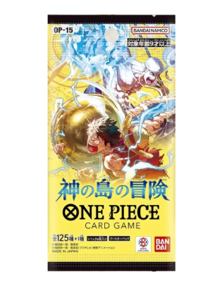 ONE PIECE ADVENTURE ON KAMI'S ISLAND BOOSTER PACK OP15 JAPANESE