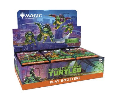 TEENAGE MUTANT NINJA TURTLES PLAY BOOSTER BOX MAGIC THE GATHERING