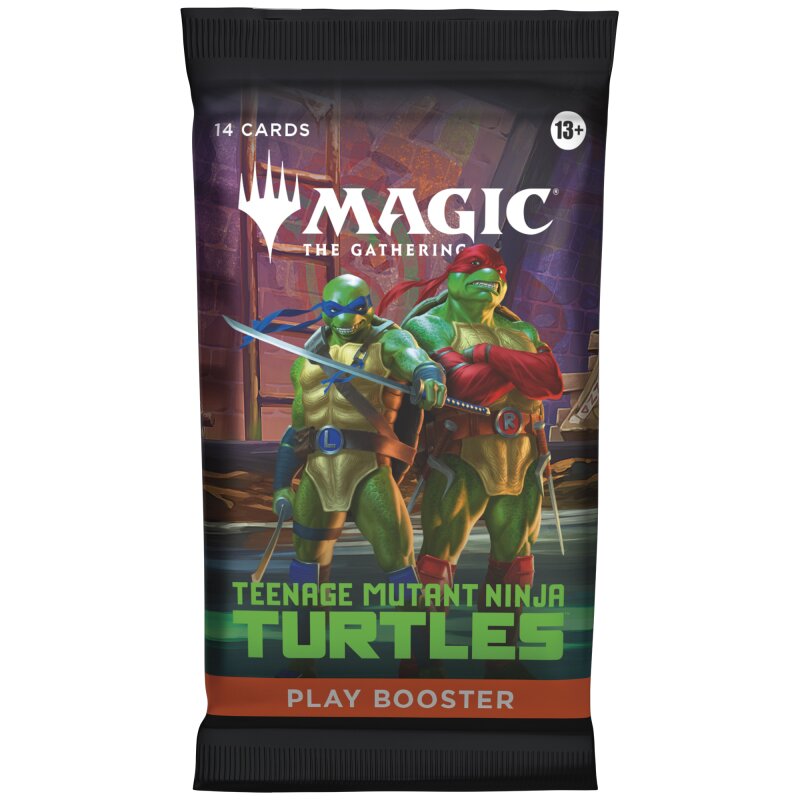 TEENAGE MUTANT NINJA TURTLES PLAY BOOSTER PACK MAGIC THE GATHERING