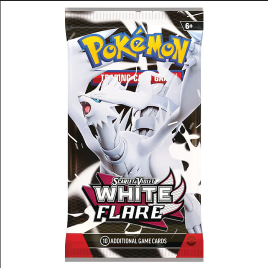 WHITE FLARE BOOSTER PACK POKEMON TRADING CARD GAME