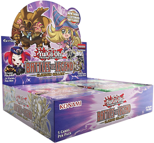 YuGiOh! BATTLES OF LEGEND: GLORIOUS GALLERY BOOSTER BOX