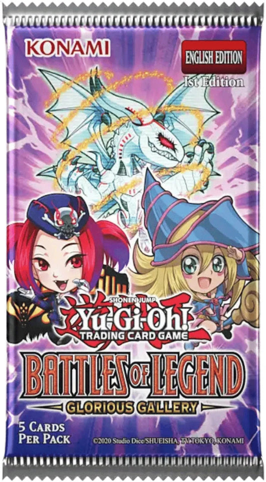 YuGiOh! BATTLES OF LEGEND: GLORIOUS GALLERY BOOSTER PACK